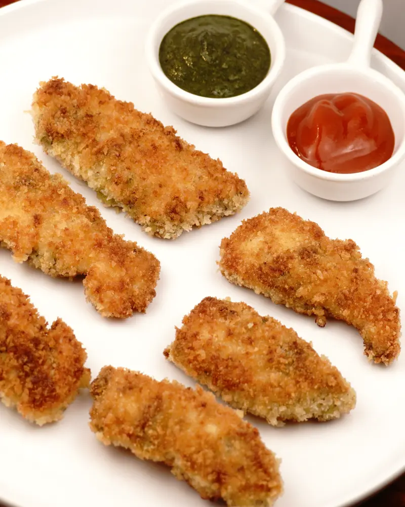 Crispy Pan Fried Panko Chicken