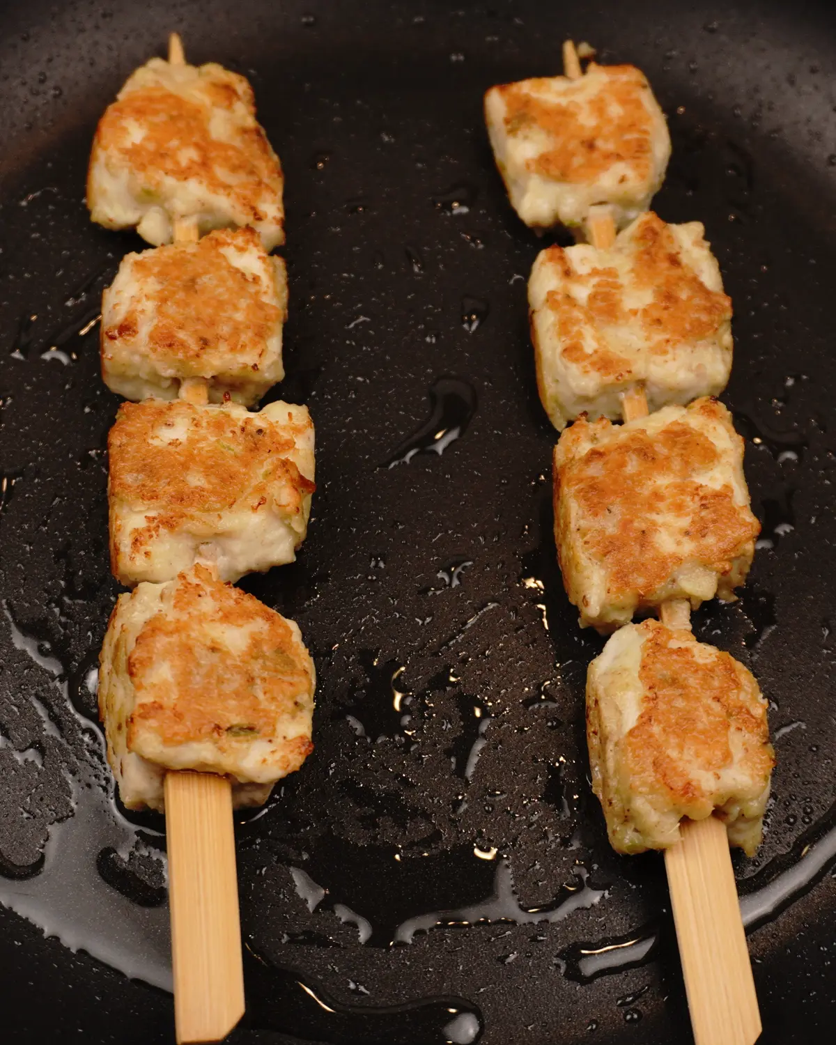 Less Oil Cashew Chicken Tikka (Afghani Murgh Tikka) - Indian recipe showing finished dish ready to serve