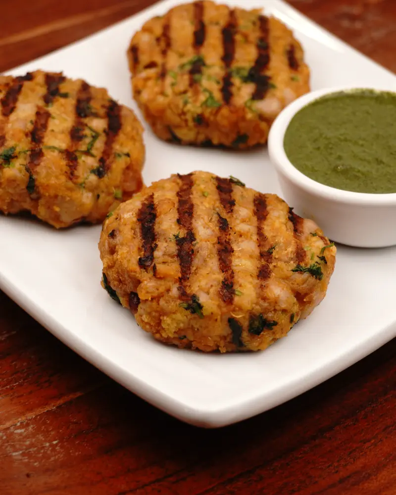 Perfect Pan-Grilled Chicken patty Kebab – Restaurant Style at Home