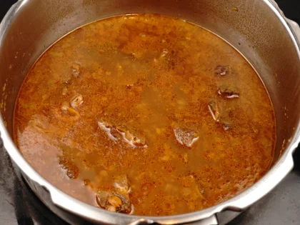 Baby Goat Mutton Shorba (Soup) - Pressure Cooking the Mutton