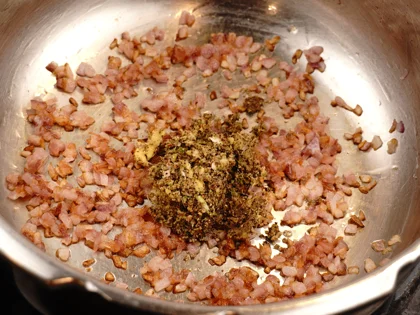Baby Goat Mutton Shorba (Soup) - Sauté Aromatics