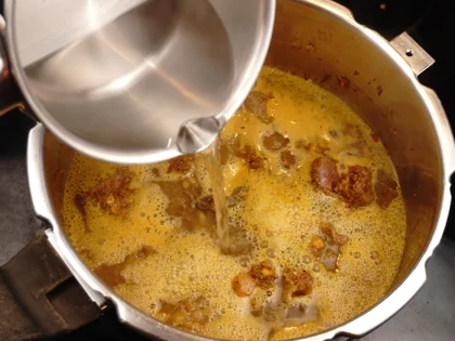 Baby Goat Mutton Shorba (Soup) - Add hot water