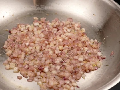 broiled chicken patty kebab - Add chopped onion & salt