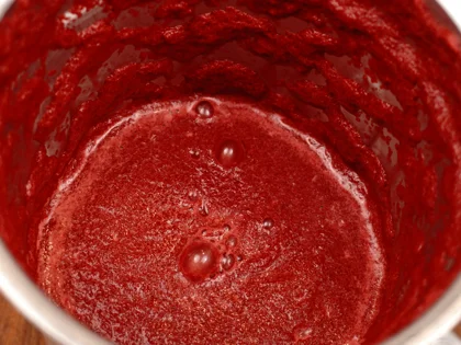 Coconut Milk Beetroot Smoothie - Achieve a Fine Texture
