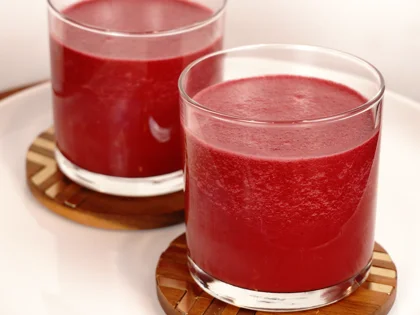 Coconut Milk Beetroot Smoothie - Serve or Store