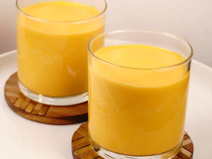 Coconut Milk Carrot Smoothie - Serve or Store
