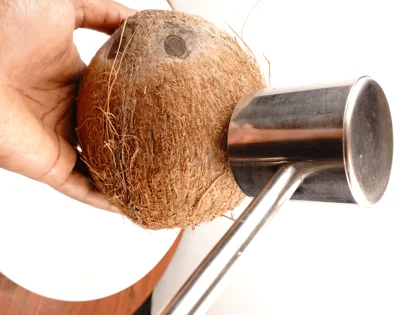   Coconut Milk  - Cracking Open the Coconut