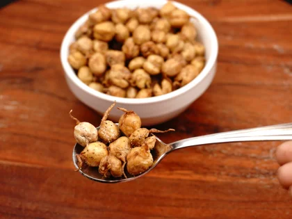 Crunchy Air Fried Sprouted Chickpeas - Storage and Preservation