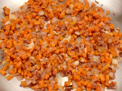 Veggie Loaded Fish Patty Kebab - Add carrot, onion and salt