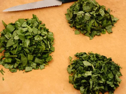 Veggie Loaded Fish Seekh Kebab - Prepare finely chopped vegetables, spinach and herbs