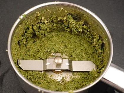 Hariyali Murgh Tikka - Blend the Paste