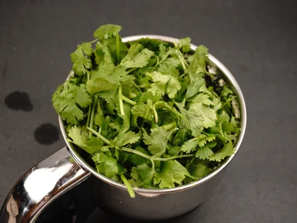 Hariyali Murgh Tikka - Blend the Paste