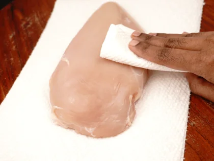 Less Oil Cashew Chicken Tikka (Afghani Murgh Tikka) - Choose a Cleaning Method