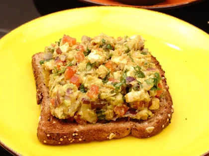 Avocado Chicken Open Sandwich - Ready to Eat Open Sandwich