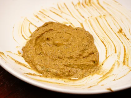 Low Carb, Less Oil Lasooni Fish Tikka - Add the following ingredients in clean bowl and mix well