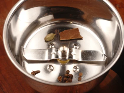 Mughlai Chicken Curry - First grind the whole Dry Spices then fresh spices