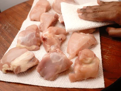 Mughlai Chicken Curry - Choose a Cleaning Method
