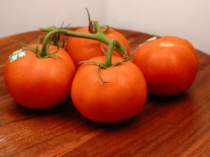 Low Calorie Raw Tomato Smoothie - Selecting and Washing Your Tomatoes