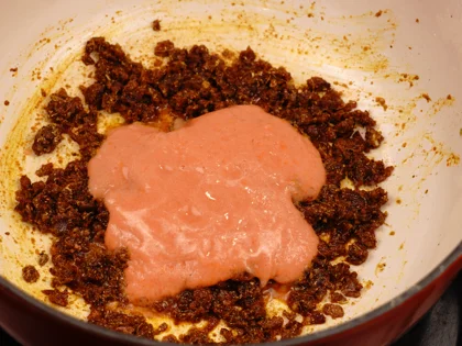 Pot-Cooked Mutton Curry (Baby Goat) — Restaurant Style - Add Tomato Puree