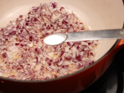 Pot-Cooked Mutton Curry (Baby Goat) — Restaurant Style - Sauté Onions until light brown