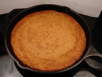 3 Ingredient Dates Cake - Allow Cooling and then loosen the edges