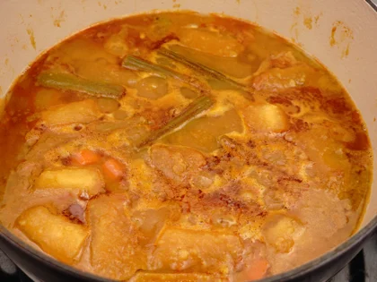 Restaurant Style Vegetable Sambar - Cook on Low Heat