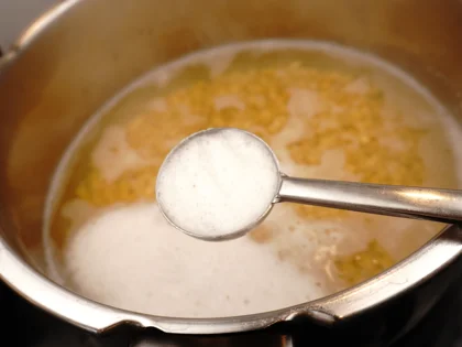Restaurant Style Vegetable Sambar - Initial Boil to remove foam