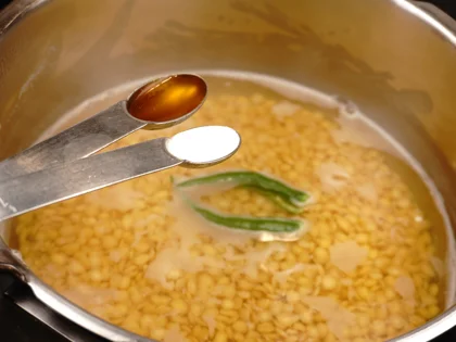 Restaurant Style Vegetable Sambar - Pressure cook 