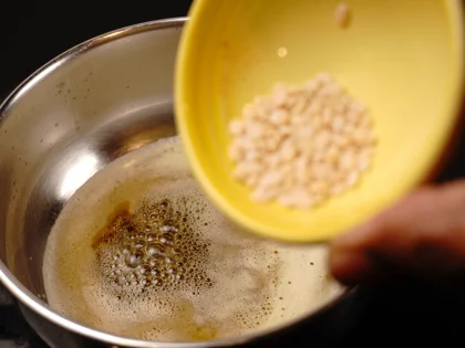 Restaurant Style Vegetable Sambar - Prepare the Tadka