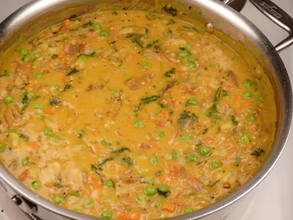 Veggie Poori Masala - Final Simmer & Taste Adjust